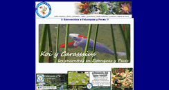 Desktop Screenshot of estanquesypeces.com